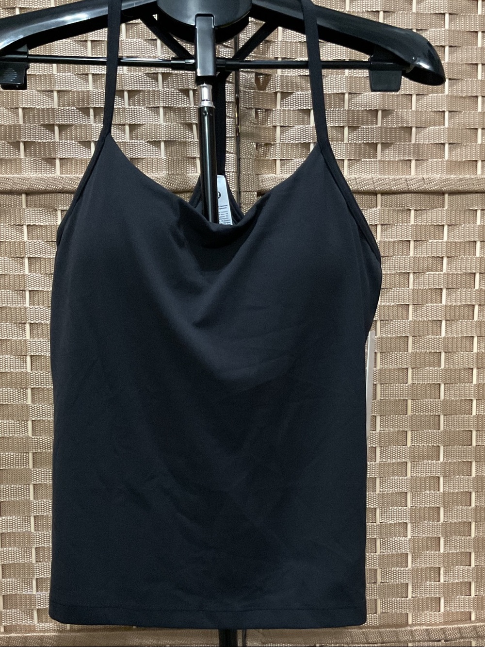 lululemon athletica Black Flow Y Tank B/C